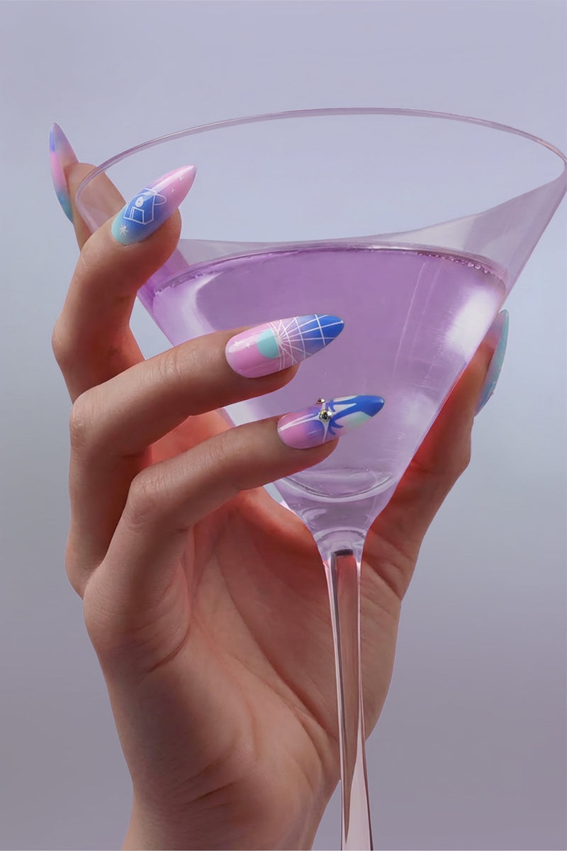Cyber Punk Nails