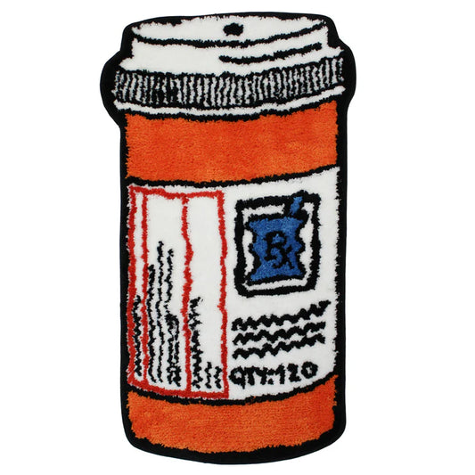 Prescription Bottle Rug