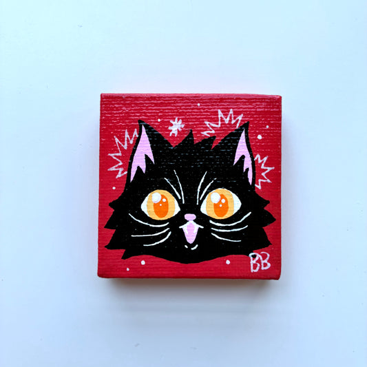 Scaredy Cat Magnet