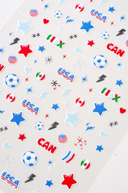 TEAM USA - Nail Stickers