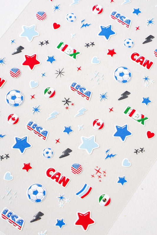 TEAM USA - Nail Stickers