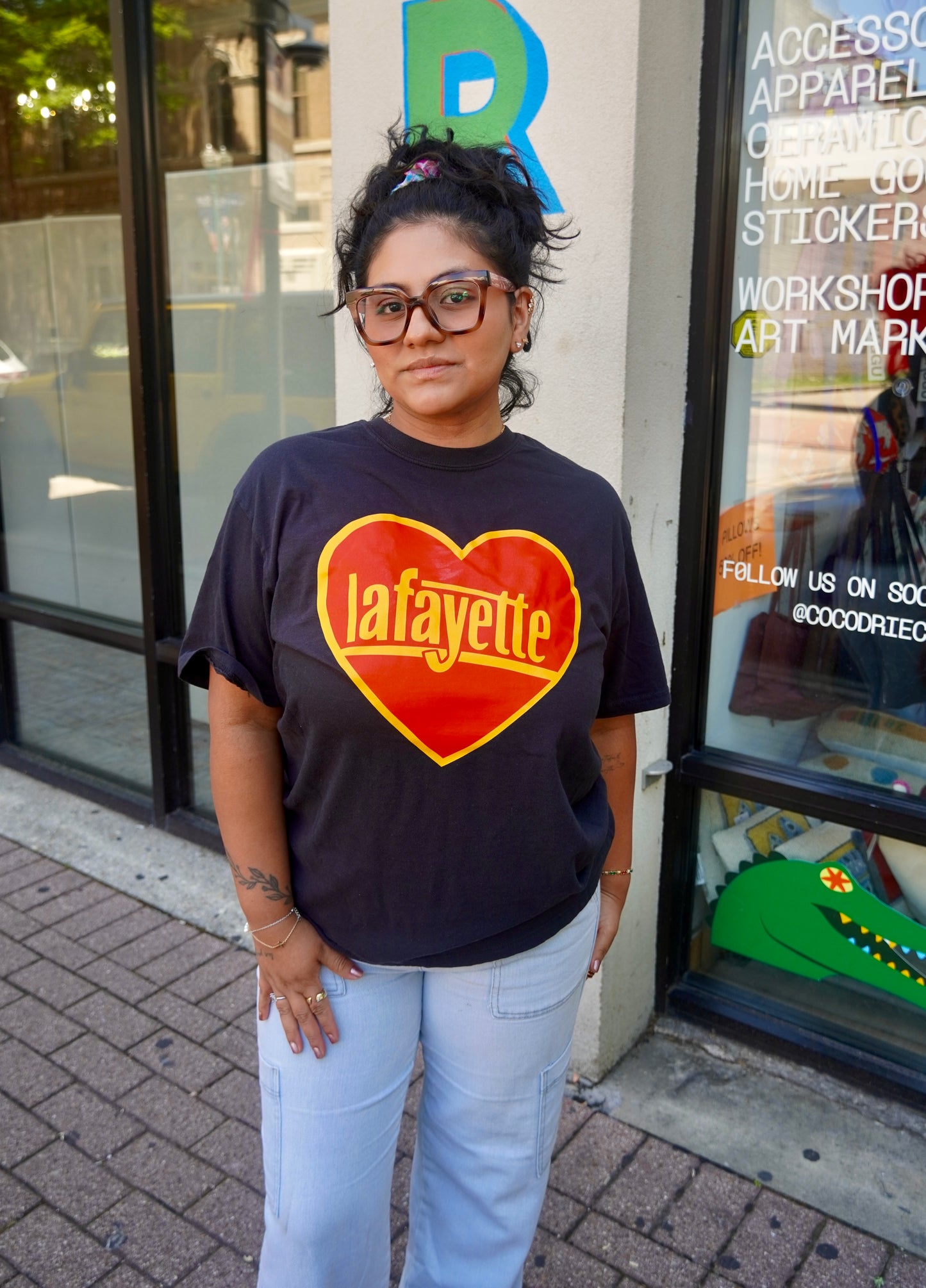Red Lafayette Heart Shirt