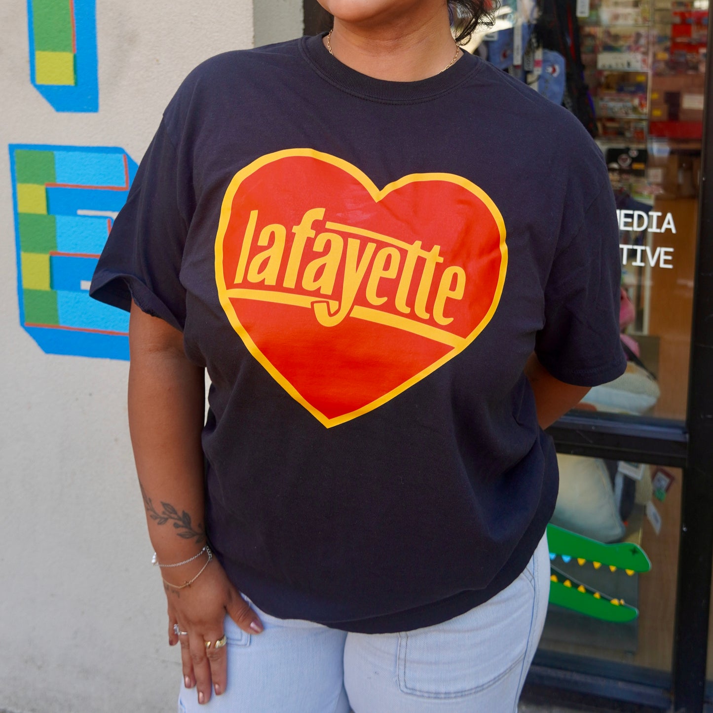 Red Lafayette Heart Shirt