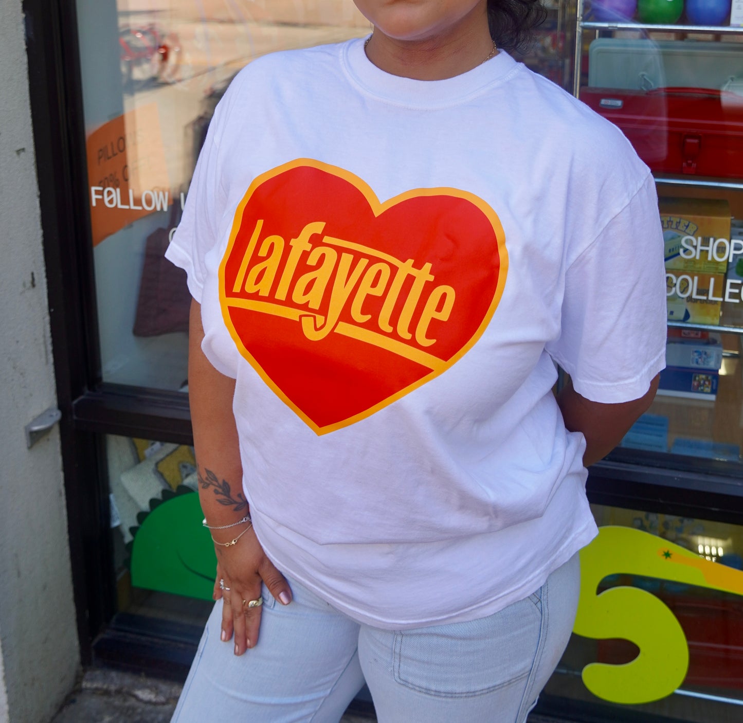Red Lafayette Heart Shirt