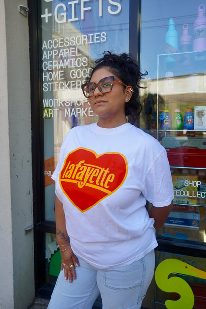Red Lafayette Heart Shirt