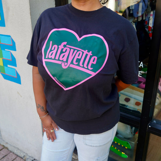 Green Lafayette Heart Shirt
