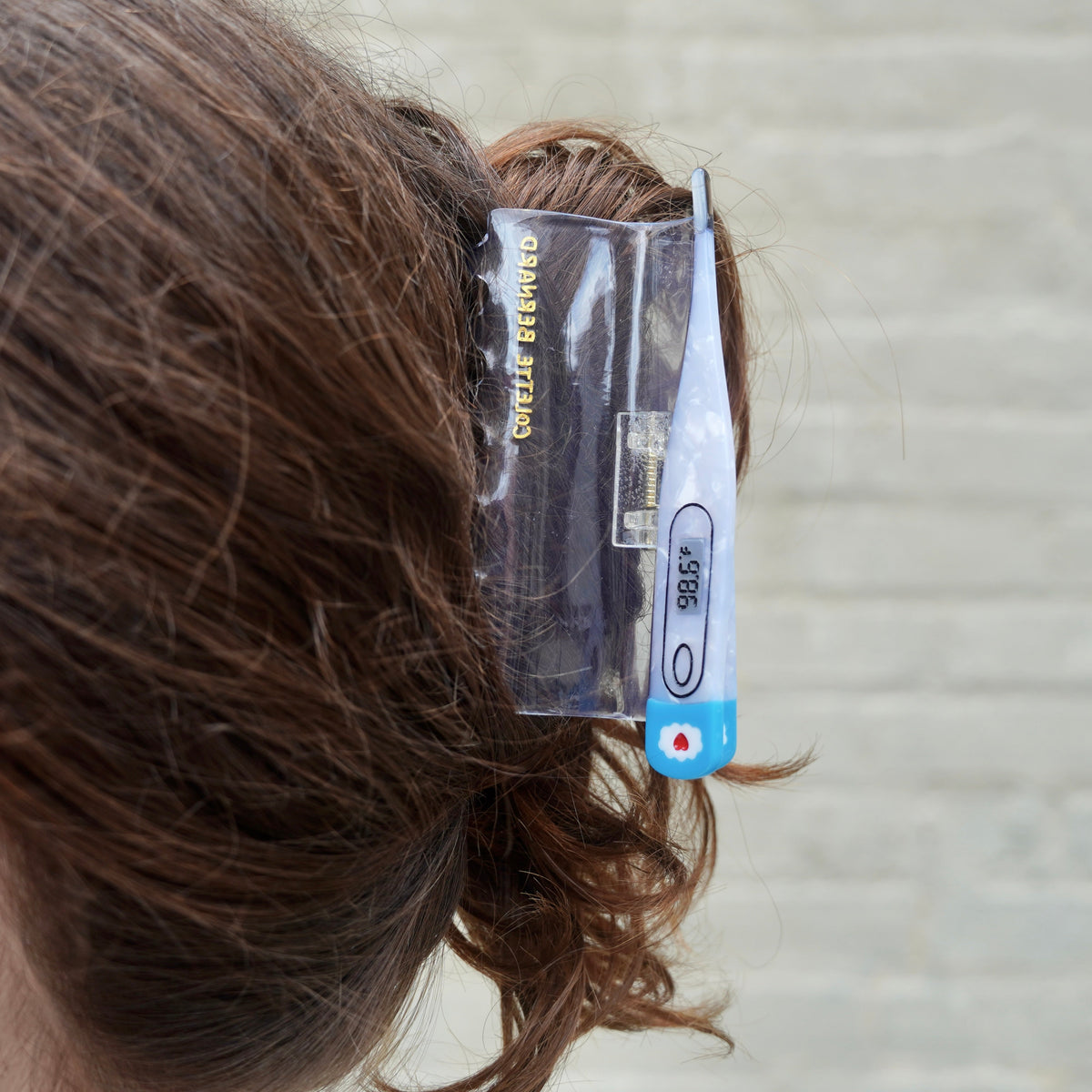 Thermometer Hair Claw