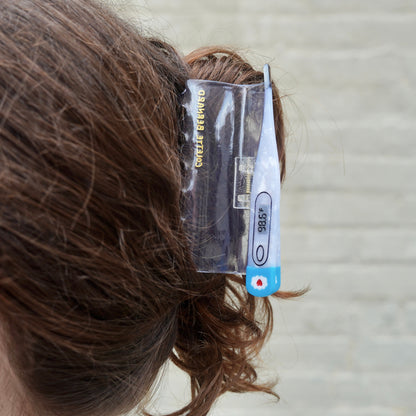 Thermometer Hair Claw