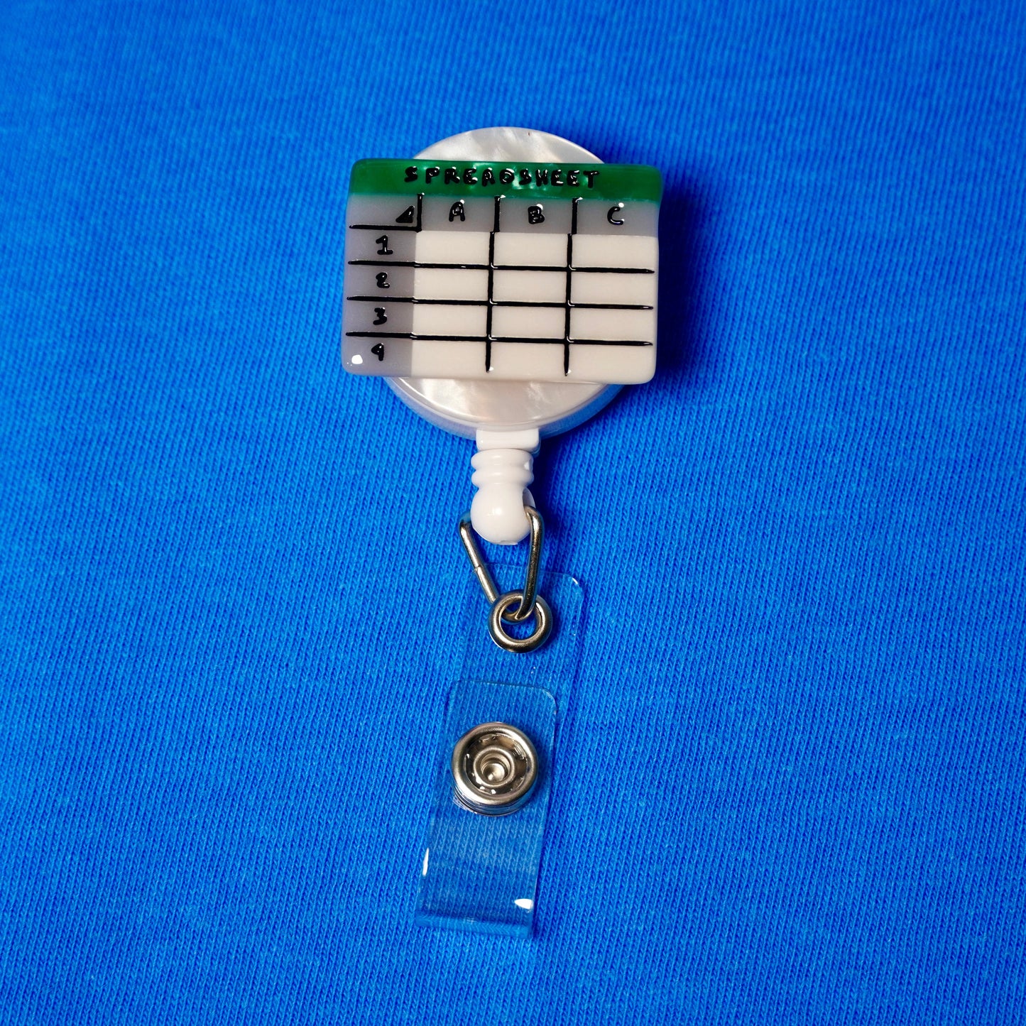 Spreadsheet Badge Reel