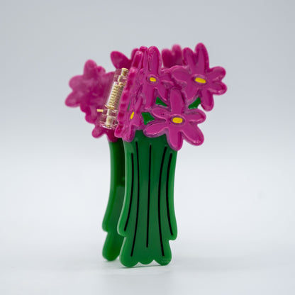 Bouquet of Flowers Hair Claw PREORDER