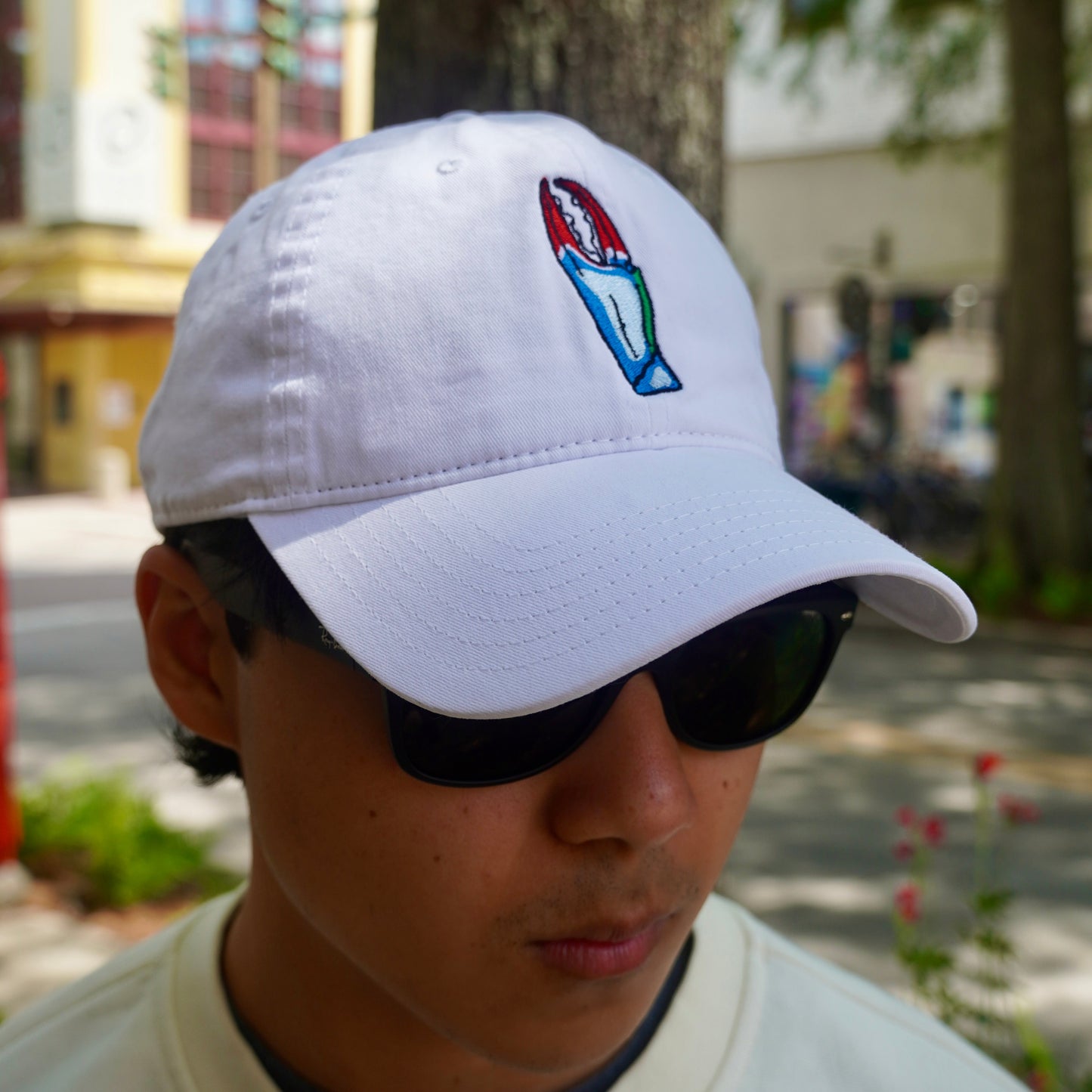Crab Claw Embroidered Hat