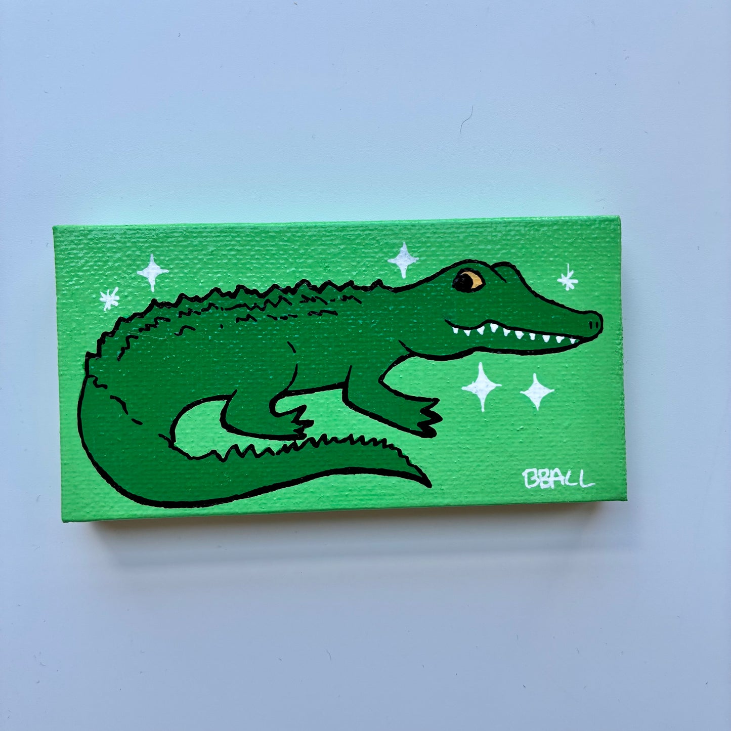 Canvas Gator Magnets
