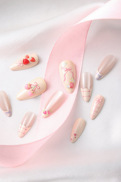 Floral Femme Nails