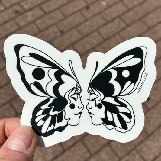Painted Ladies Sticker