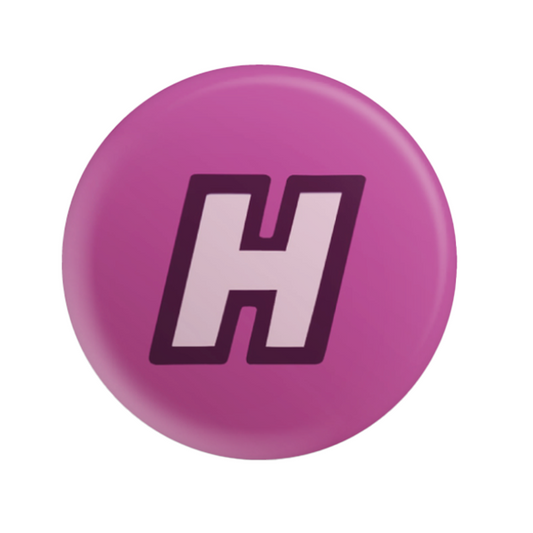 Letter H Button