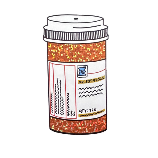 Prescription Bottle Sticker