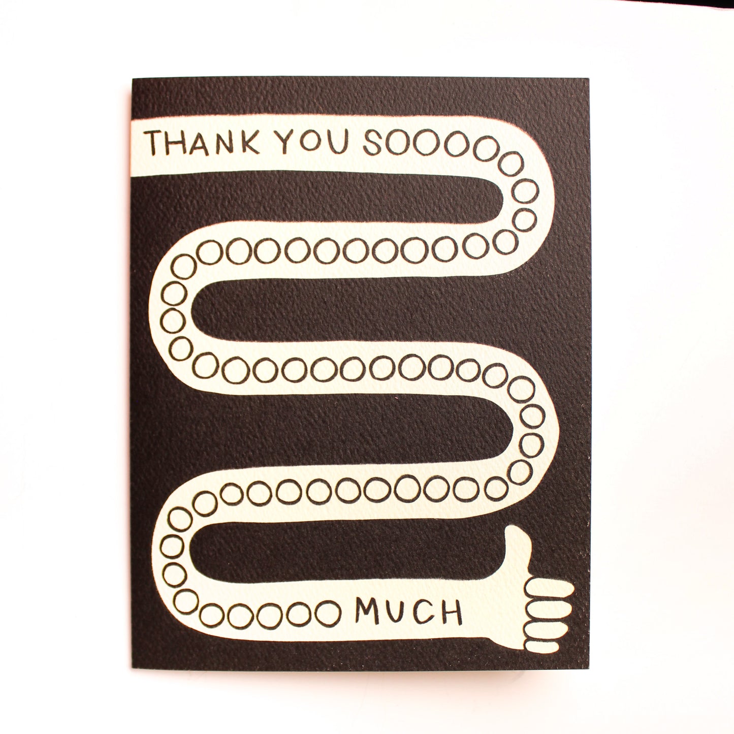 TYSM Letterpress Greeting Card