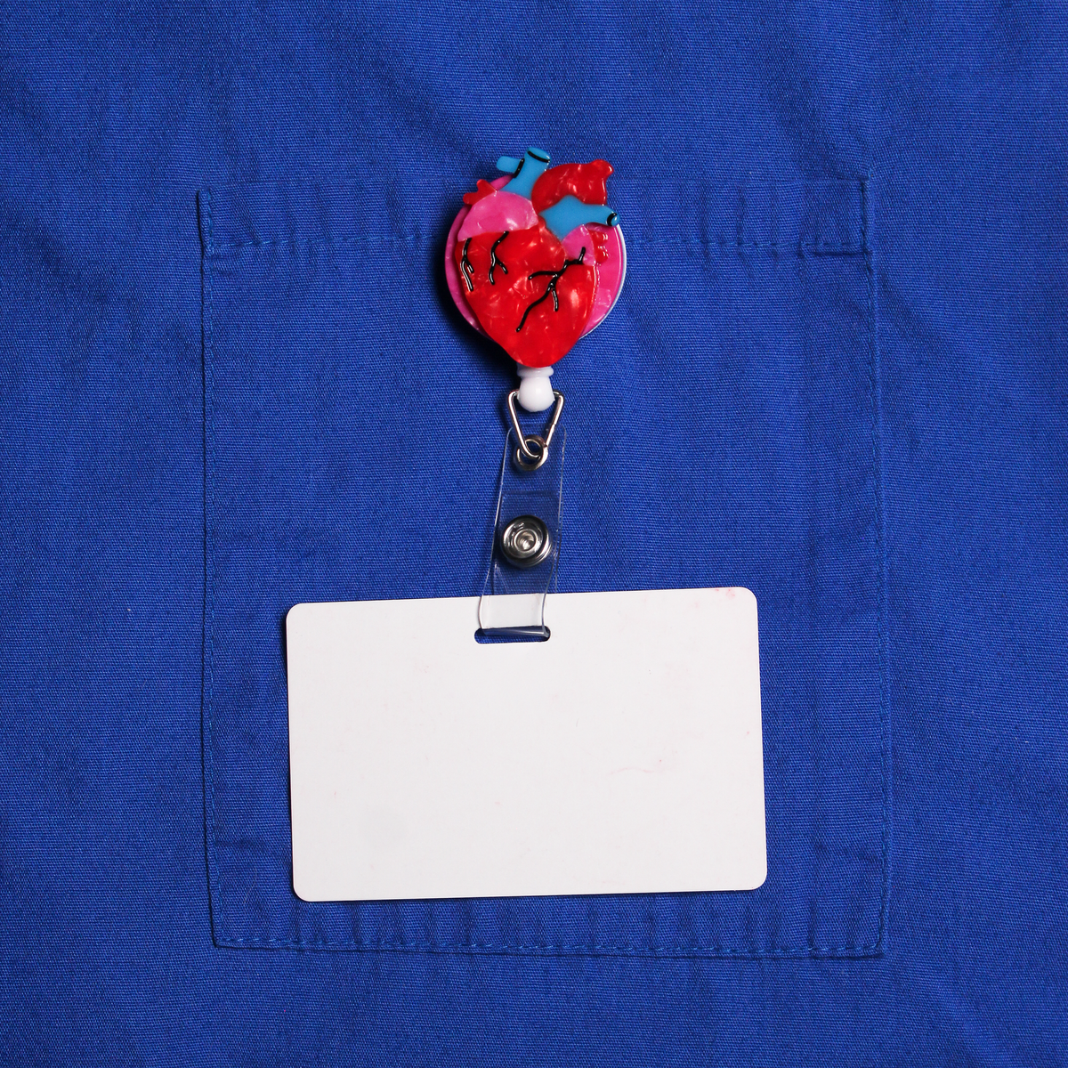 Anatomical Heart Badge Reel