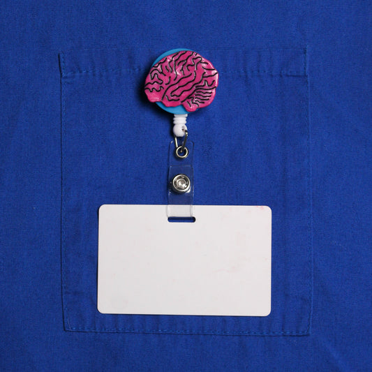 Brain Badge Reel PREORDER