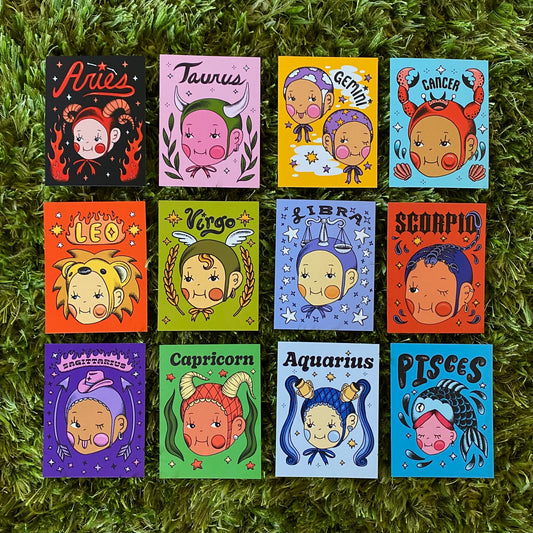 Mini Zodiac Prints