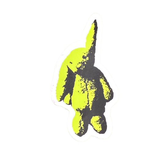 Small Green Bunny Sticker