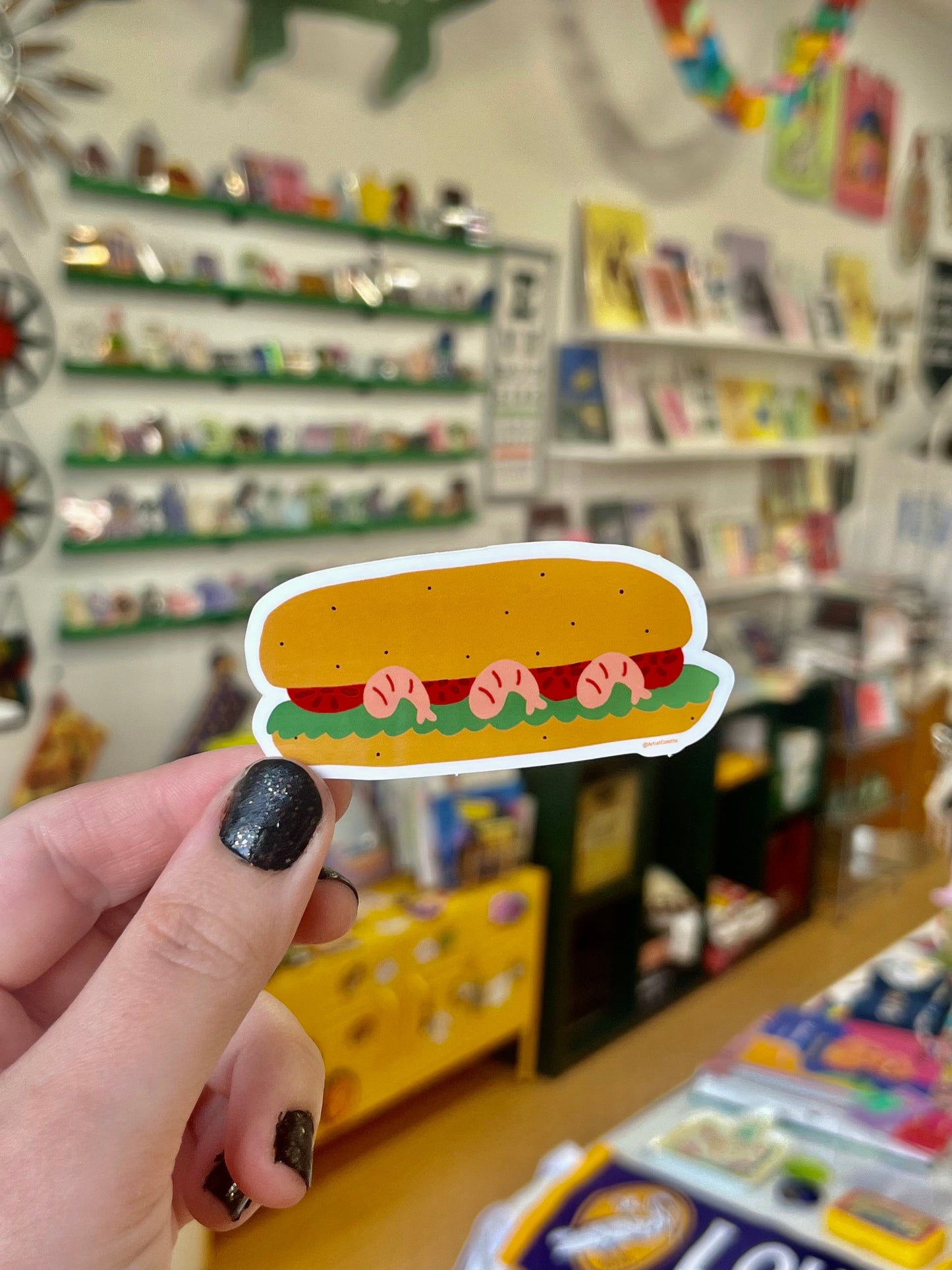 Poboy Sticker