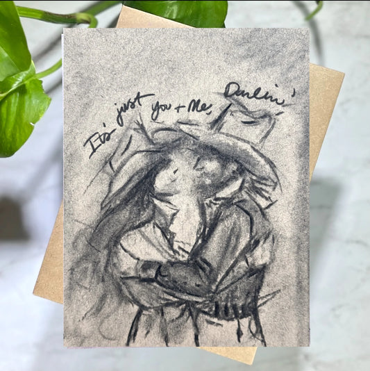 You + Me Darlin' Card