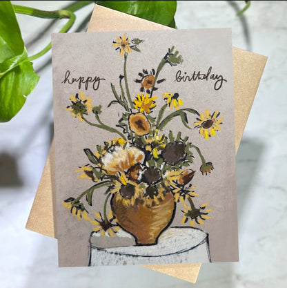 Birthday Bouquet- Birthday Card