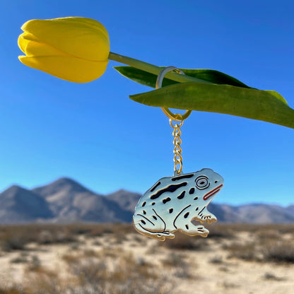 Gold Toad Keychain