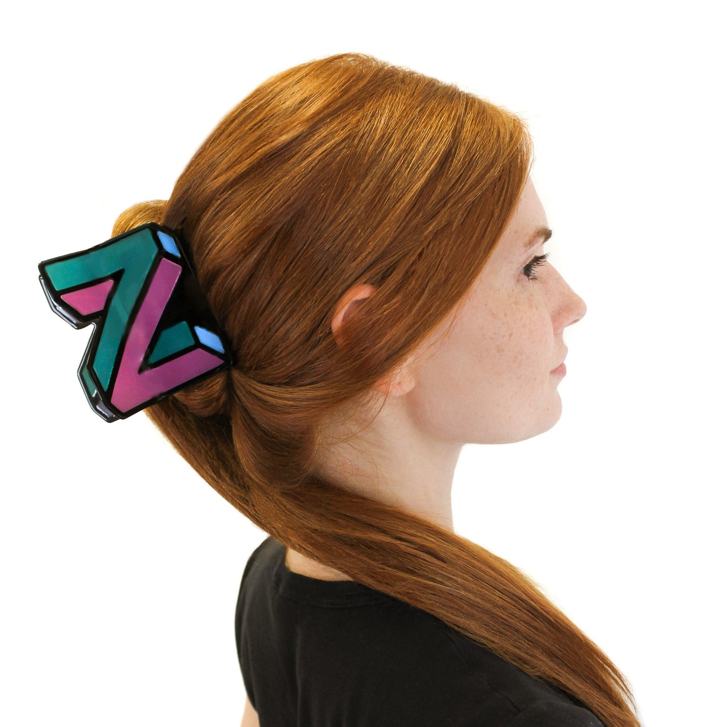 Letter Z Hair Claw