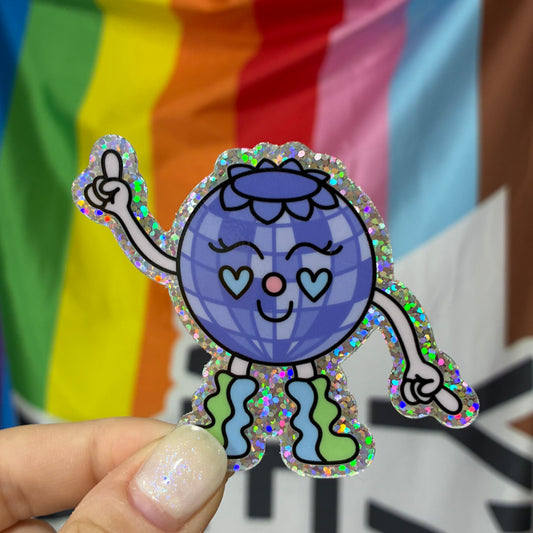 Groovy Disco Ball Sticker