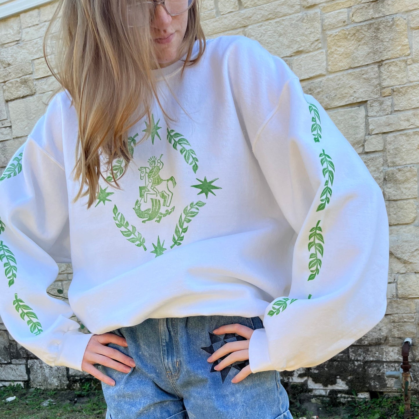 St. George and the Dragon Sweatshirt