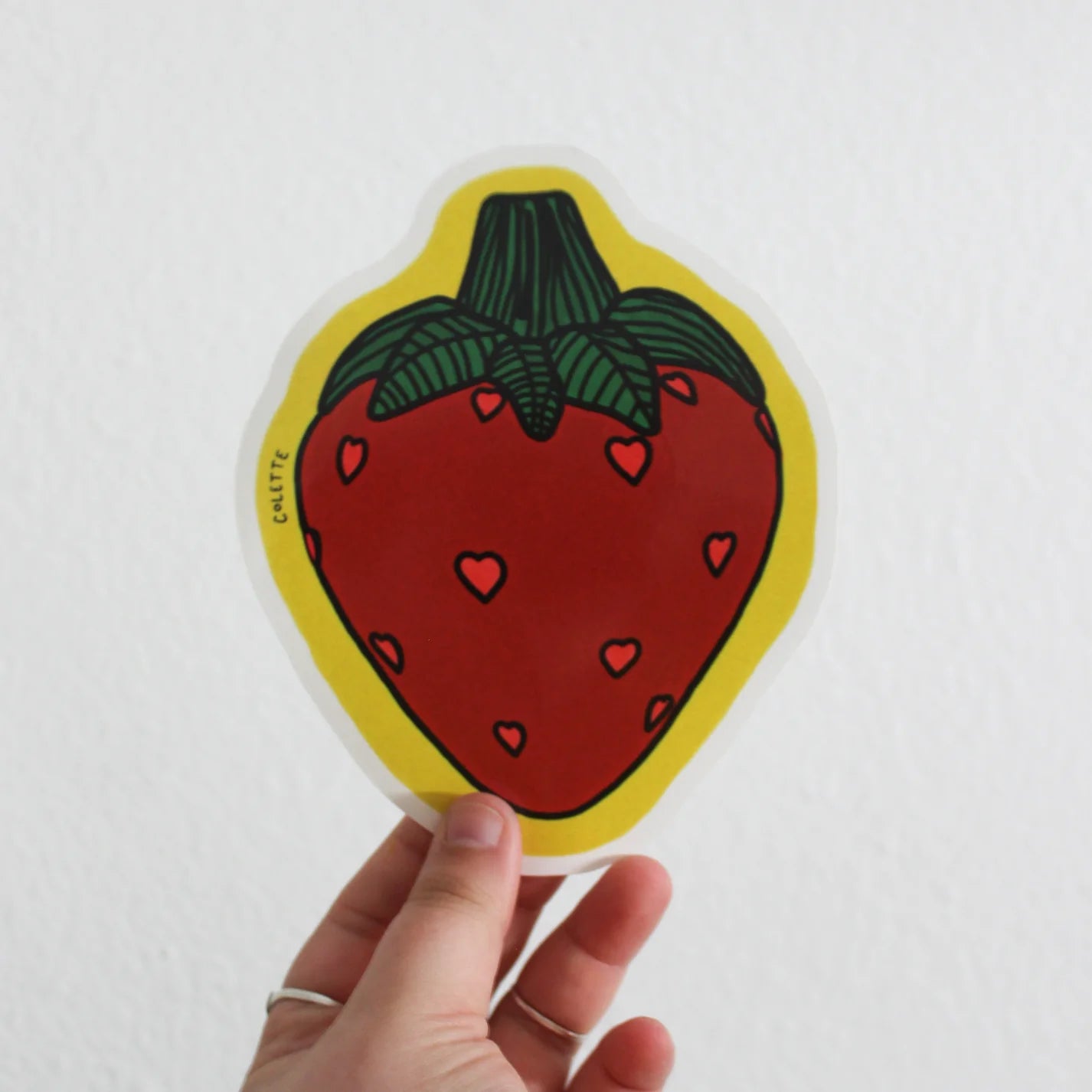 Strawberry Luv Sticker