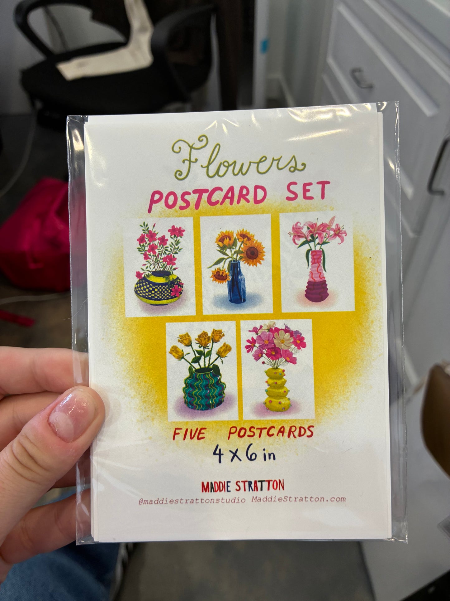 Flower Post Card Pack