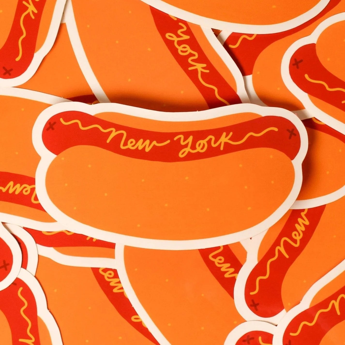 New York Hot Dog Sticker