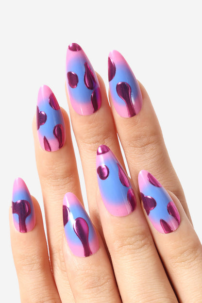 Lava Lamp Nails
