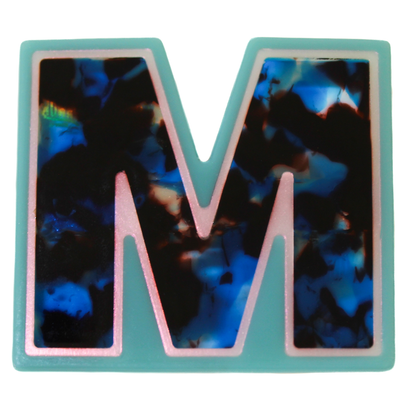 Letter M Hair Clip