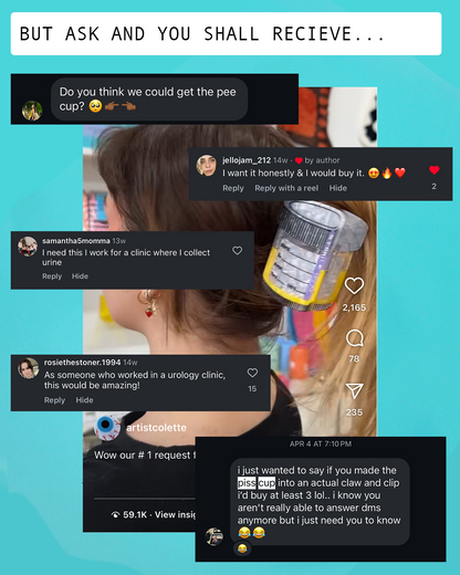 Specimen Cup Hair Claw PREORDER