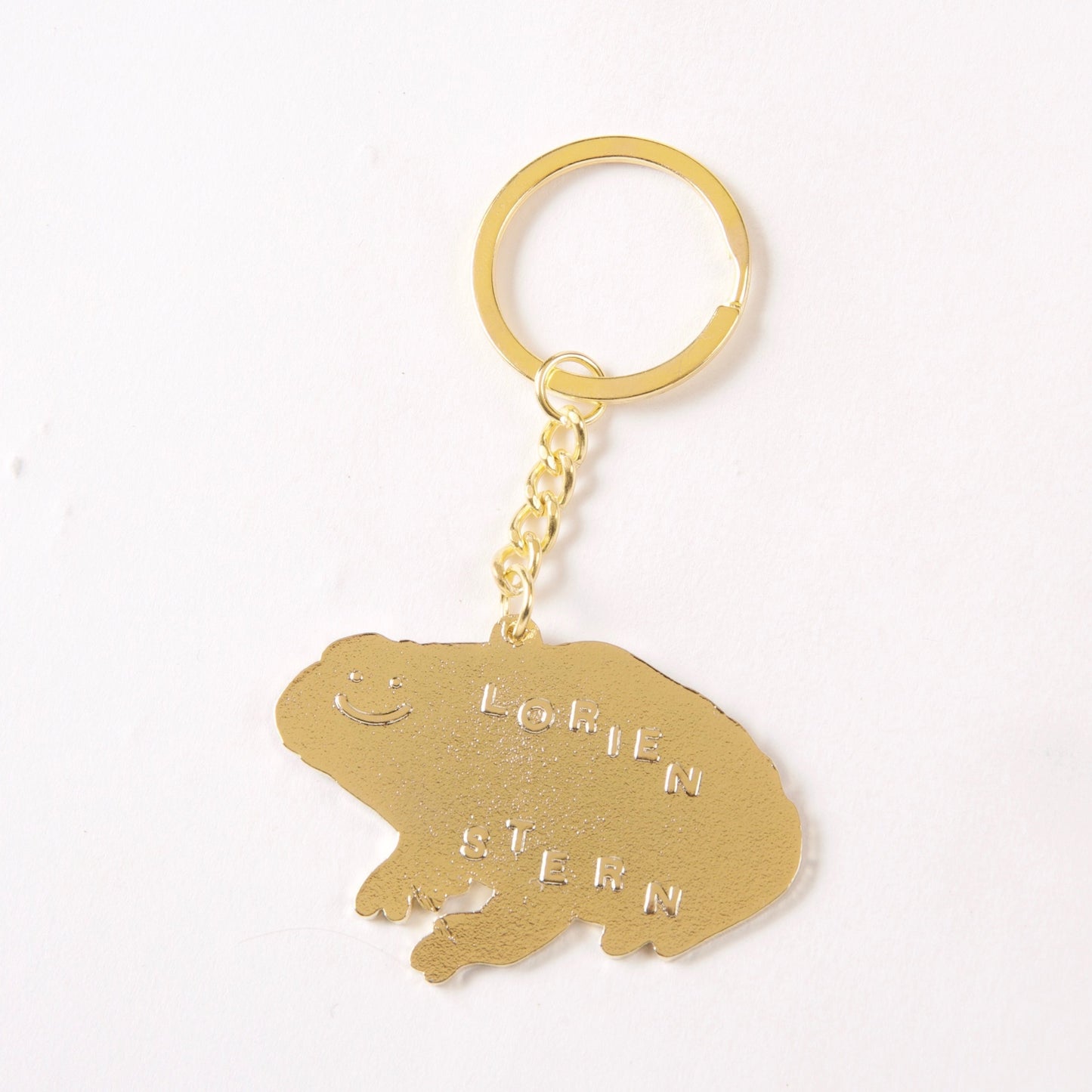 Gold Toad Keychain