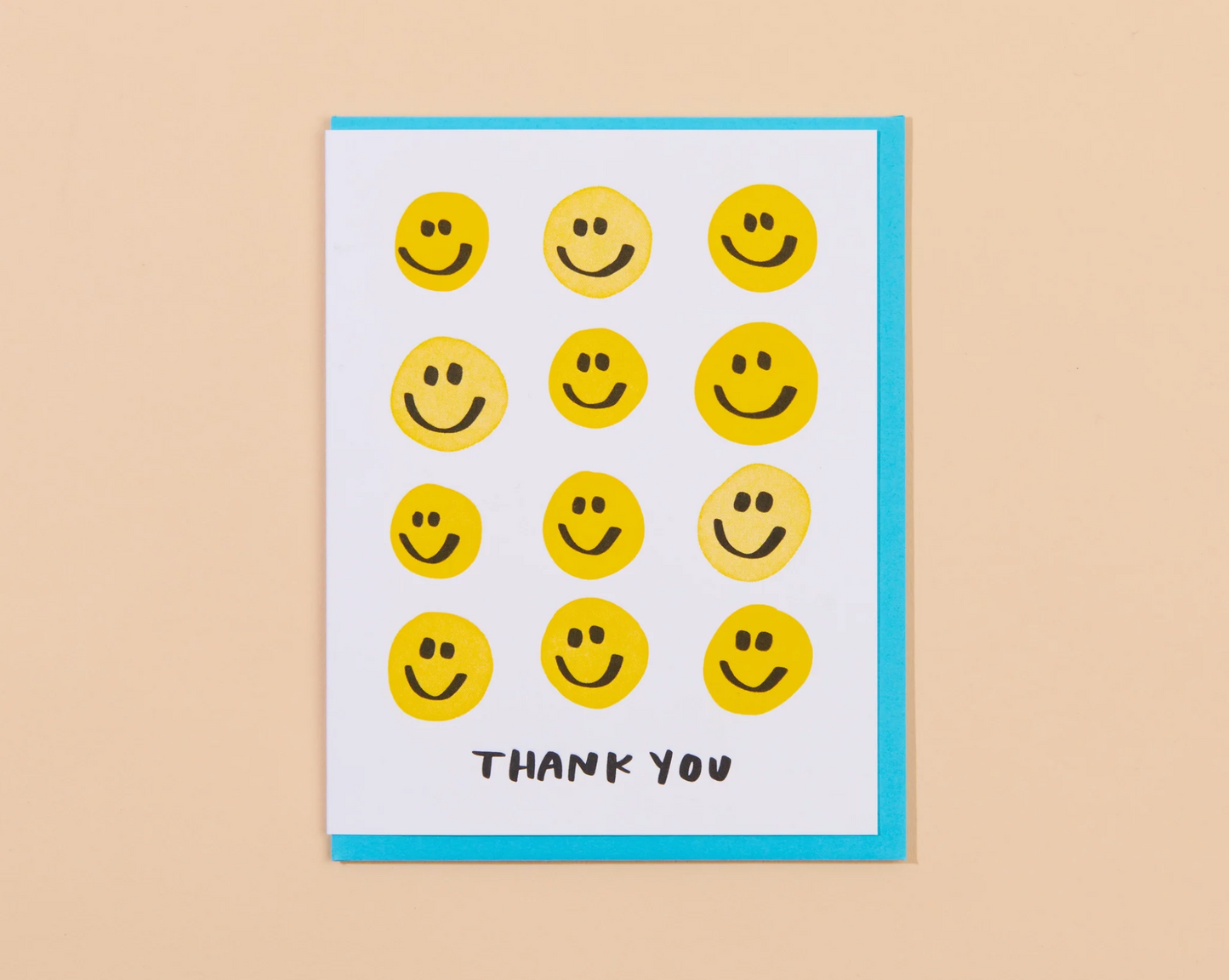 Smiley Thank You Card