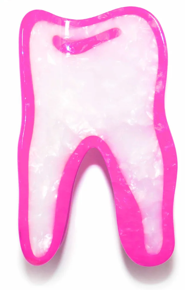 Pink Wisdom Tooth Hair Claw