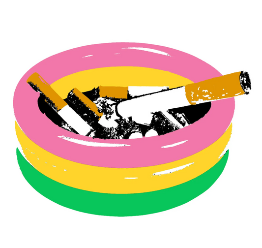 Large Kiddiepool/Ashtray Sticker
