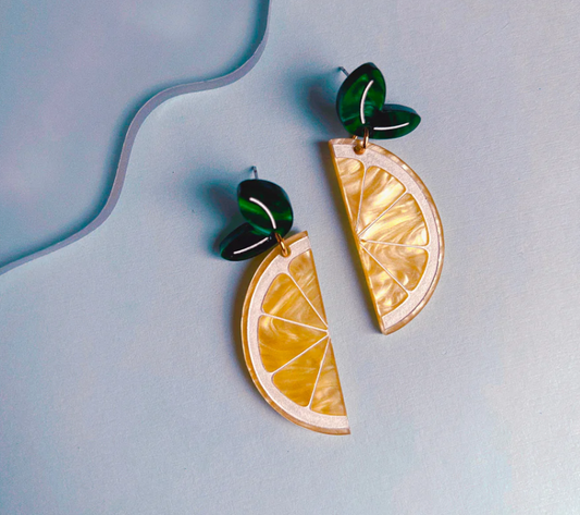 Lemon Earrings