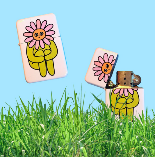 Flower Boy Refillable Lighter
