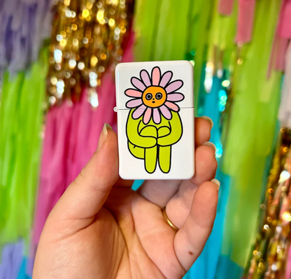 Flower Boy Refillable Lighter