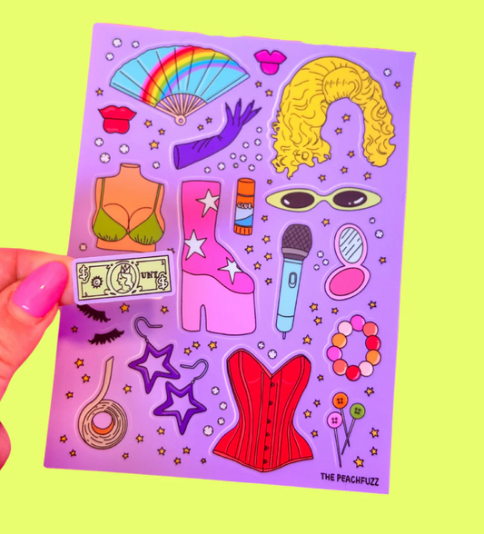 Drag Queen Essentials Sticker Sheet
