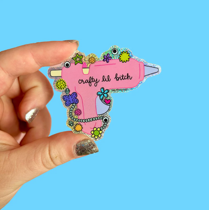 Crafty Lil Bitch Sticker