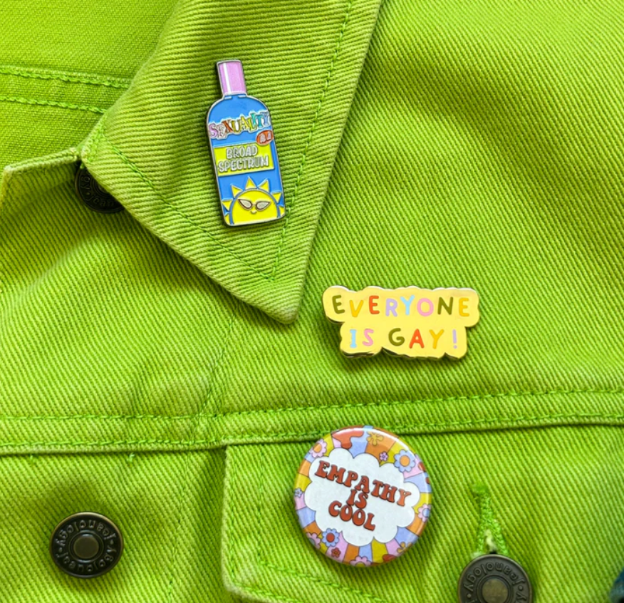 Everyone Is Gay! Enamel Pin