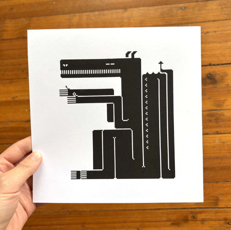 Gargoyle Riso Print