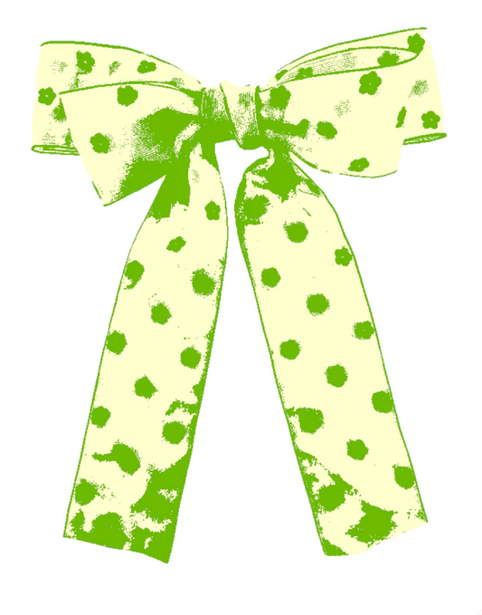 Yellow Bow Sticker